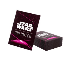 Star Wars: Unlimited: Premium Art Sleeves: Card Back Magenta